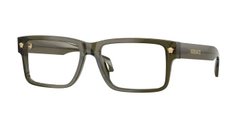 Versace VE3391U style-color 5542 Dark Green Transparent