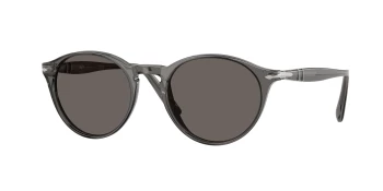 Persol PO3092SM style-color 1196B1 Transparent Grey / Dark Grey Lens
