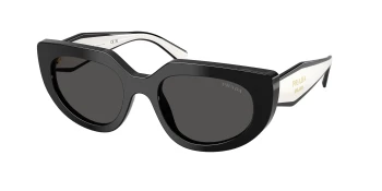 Prada PR D02S style-color 20G08Z Black / Dark Grey Lens