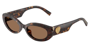 Dolce & Gabbana DG4537 style-color 502/73 Havana / Dark Brown Lens