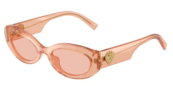 Dolce & Gabbana DG4537 style-color 322684 Nude Transparent / Dark Pink Lens