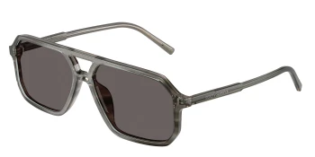 Dolce & Gabbana DG4541 style-color 347987 Grey On Striped Grey / Black Smoke Lens
