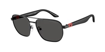 Emporio Armani EK2003 style-color 300187 Matte Black / Dark Grey Lens