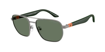 Emporio Armani EK2003 style-color 300371 Matte Gunmetal / Dark Green Lens
