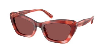 Coach HC8452U CDP52 0HC8452U style-color 594075 Cherry Tortoise / Wine Solid Lens