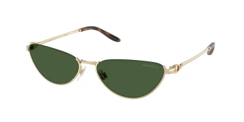 Ralph Lauren RL7095 style-color 911671 Pale Gold / Bottle Green Lens