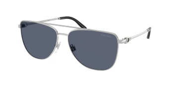 Ralph Lauren RL7096 style-color 900187 Shiny Silver / Dark Grey Lens