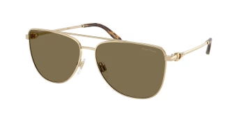 Ralph Lauren RL7096 style-color 911673 Pale Gold / Light Brown Lens