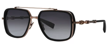 Balmain OFFICIER style-color RSE - BLK Rose Gold - Matte Black / Dark Grey to Light Grey Lenses - AR