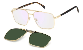 David Beckham DB 1187/G/C style-color J5GUC Gold / UC Green Polarized 5GUC