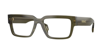 Versace VE3374U style-color 5542 Transparent Dark Green