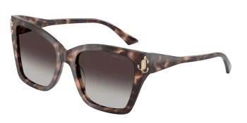 Jimmy Choo JC5012 style-color 50708G Pink Havana / Grey Gradient Lens