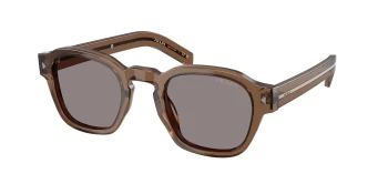 Prada PR A16S style-color 28I03D Transparent Clay / Grey Lens