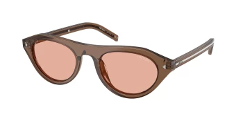 Prada PR B15SF style-color 28I50W Transparent Clay / Pink Lens