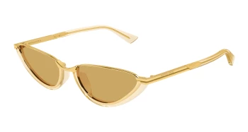 Bottega Veneta BV1346S style-color Yellow 003 / BROWN Lens