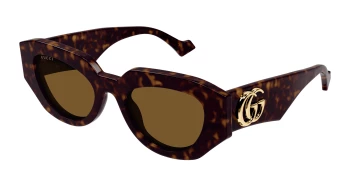 Gucci GG1421S style-color Havana 002 / BROWN Lens