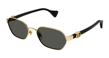 Gucci GG1593S style-color Gold/BLACK 001 / GREY Lens