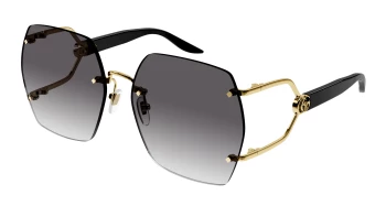 Gucci GG1562S style-color Gold/BLACK 001 / GREY Lens