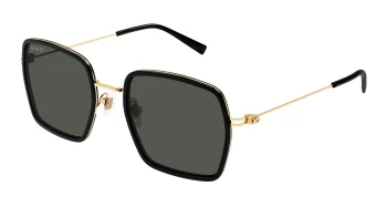 Gucci GG1848S style-color Black/GOLD 001 / GREY Lens