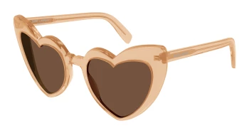 Saint Laurent SL 181 LOULOU style-color Nude 020 / BROWN Lens