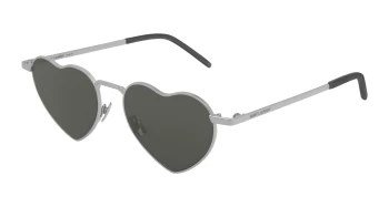Saint Laurent SL 301 LOULOU style-color Silver 001 / GREY Lens
