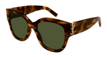 Saint Laurent SL M95/F ASIAN FIT style-color Havana 003 / GREEN Lens