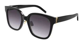 Saint Laurent SL M105-F ASIAN FIT style-color Black 002 / GREY Lens