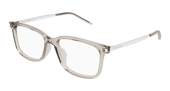 Saint Laurent SL 684-F ASIAN FIT style-color Beige/SILVER 003