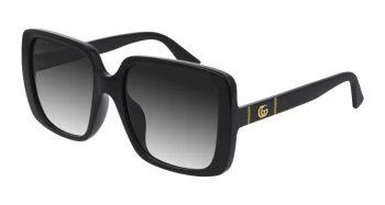 Gucci GG0632SA ASIAN FIT style-color Black 001 / GREY Lens