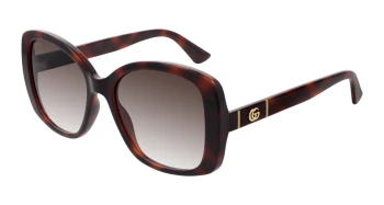 Gucci GG0762S style-color Havana 002 / BROWN Lens