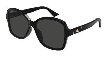 Gucci GG0765SA ASIAN FIT style-color Black 005 / GREY Lens