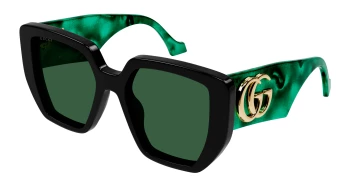 Gucci GG0956S style-color Black/GREEN 001 / GREEN Lens