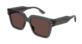Gucci GG1084S style-color Grey 004 / BROWN Lens