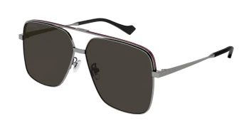 Gucci GG1099SA ASIAN FIT style-color Gunmetal 001 / GREY Lens