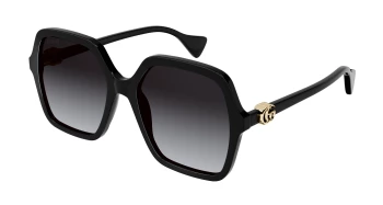Gucci GG1072SA ASIAN FIT style-color Black 001 / Grey Gradient Lens