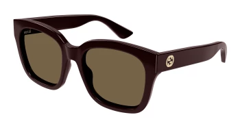 Gucci GG1338S style-color Burgundy 005 / BROWN Lens