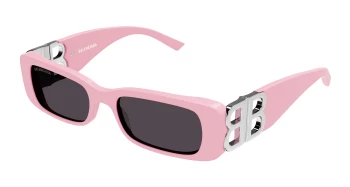 Balenciaga BB0096S style-color Pink/SILVER 012 / GREY Lens