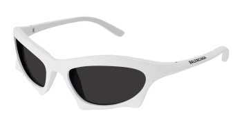 Balenciaga BB0229S style-color White 004 / GREY Lens