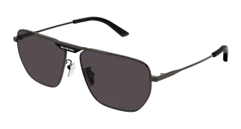 Balenciaga BB0298SA ASIAN FIT style-color Grey 001 / GREY Lens