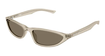 Balenciaga BB0402S style-color Beige 004 / BROWN Lens