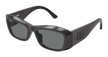 Balenciaga BB0397SA ASIAN FIT style-color Grey 004 / GREY Lens