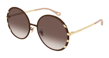 Chlo&eacute; CH0144S style-color Brown/GOLD 001 / BROWN Lens