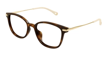 Chlo&eacute; CH0219OA ASIAN FIT style-color Havana/GOLD 002