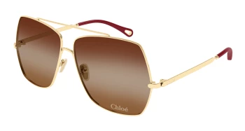 Chlo&eacute; CH0278S style-color Gold 001 / BROWN Lens