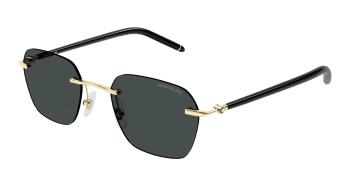 Montblanc MB0270S style-color Gold/BLACK 001 / GREY Lens