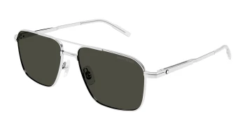 Montblanc MB0278S style-color Silver 001 / GREY Lens