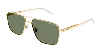 Montblanc MB0278S style-color Gold 002 / GREEN Lens