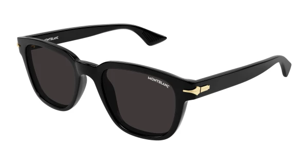 NWT Mont Blanc MB0421S-002 Sunglasses Montblanc MB0421S Sunglasses | Free Shipping | EZContacts.com main image 4