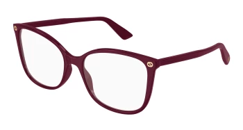 Gucci GG0026O style-color Burgundy 012