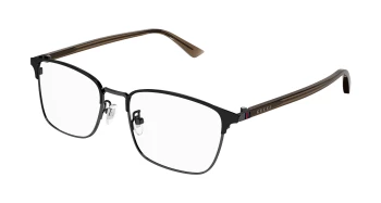 Gucci GG1124OA ASIAN FIT style-color Black/BROWN 003